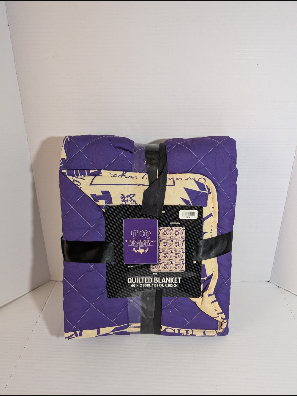 TCU Quilted Blanket BRAND NEW
